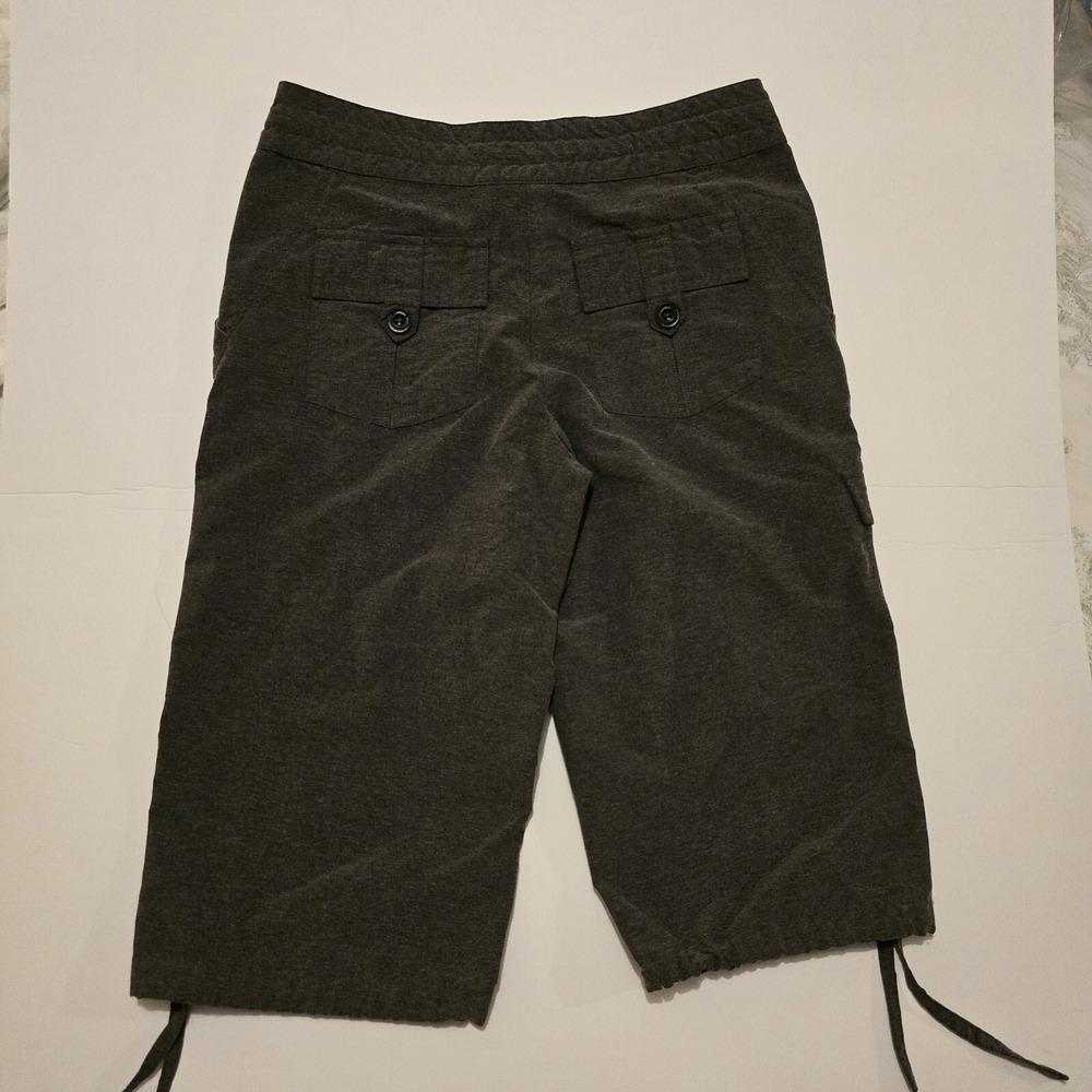 Merrell Cargo Shorts Women's Sz 2 Hiking Outdoor Camping Opti Wick UPF 50 Gray - Picture 9 of 15